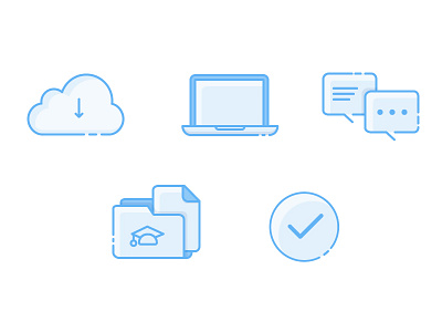 Icons for scientific app