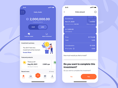 Financial Mobile App