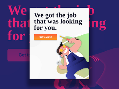 web banner banner builder character fat man funny