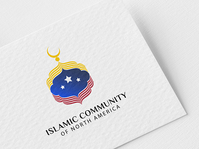 Mix&Match Logo Experiment america blue branding challenge clean design flag flat fun icon illustration islamic logo moon oriental red simple stars typography ui