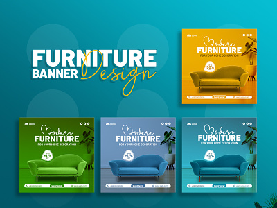 Furniture Social Media Post Design