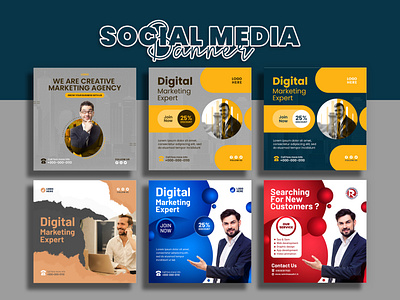 Digital Marketing Social Media Banner | Post Design