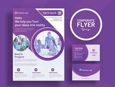 Corporate Business Flyer And Business Card ads agency flyer branding business flyer clean flyer design company flyer corporate business flyer corporate flyer facebook cover flyer flyer template graphic design instagram banner logo marketing flyer deign modern flyer social media banner social media cover design trendy flyer design vector