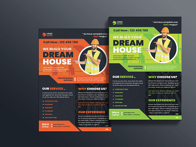 Construction Flyer Design