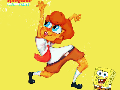 Spongebob fan-art challenge characterdesign colorful creative fan art illustration