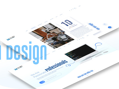 Site UI Design ui desgin website design