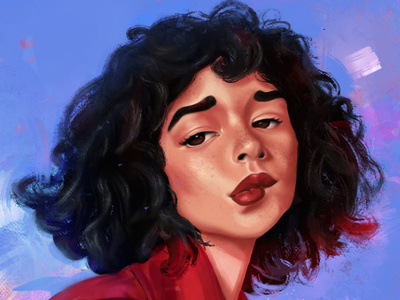 One Week Portrait Course digital painting illustration paintable study tutorial
