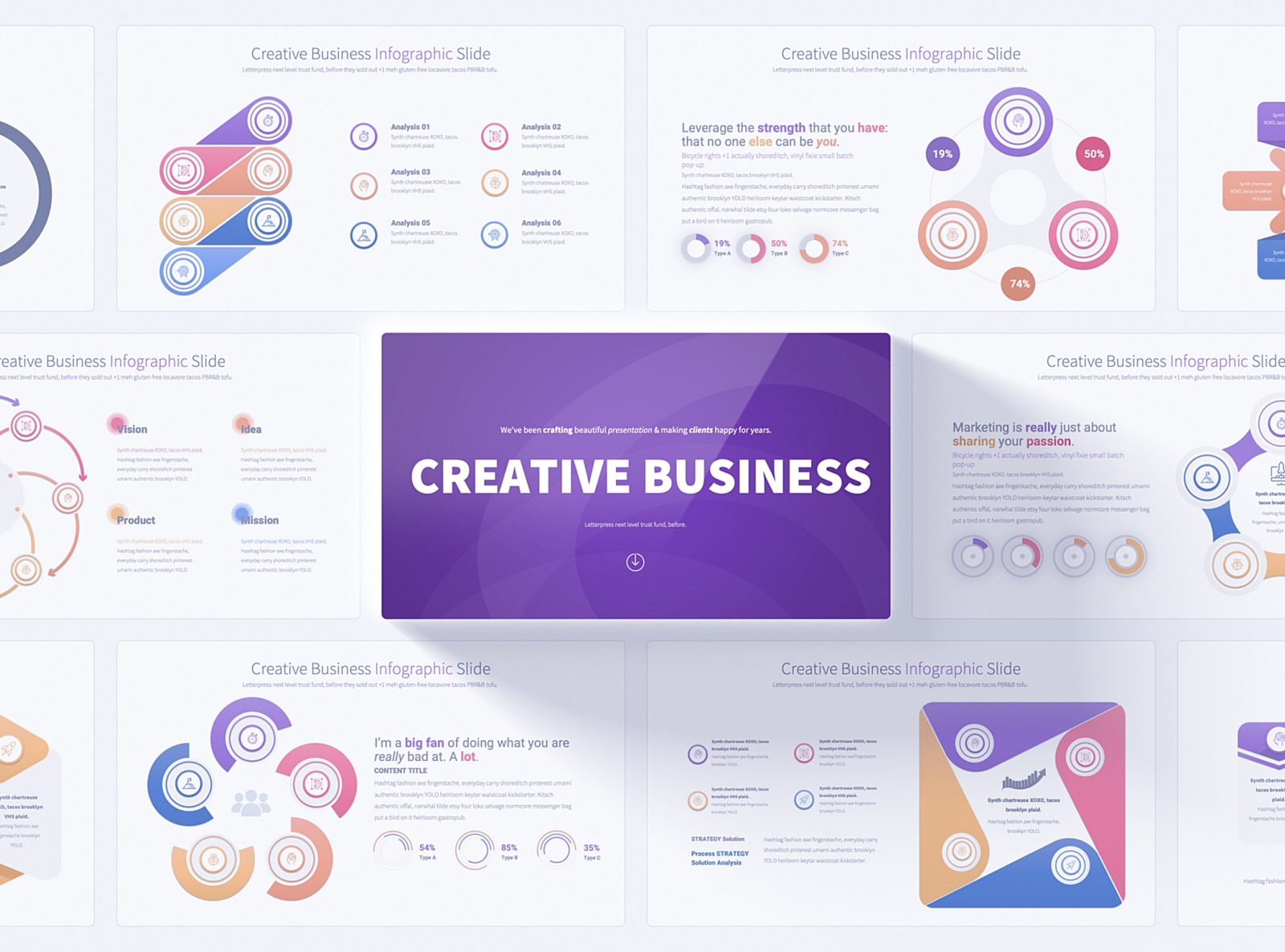 Creative Business PowerPoint Presentation Template by Pulsecolor on ...