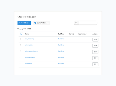 Data Importer UI design uxui web