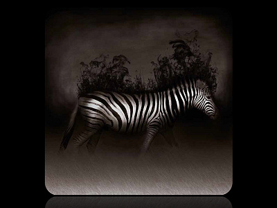 Smoking Zebra artwork smoking zebra
