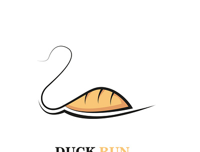 Duck Bun Logo Design branding design graphic design icon illustration logo