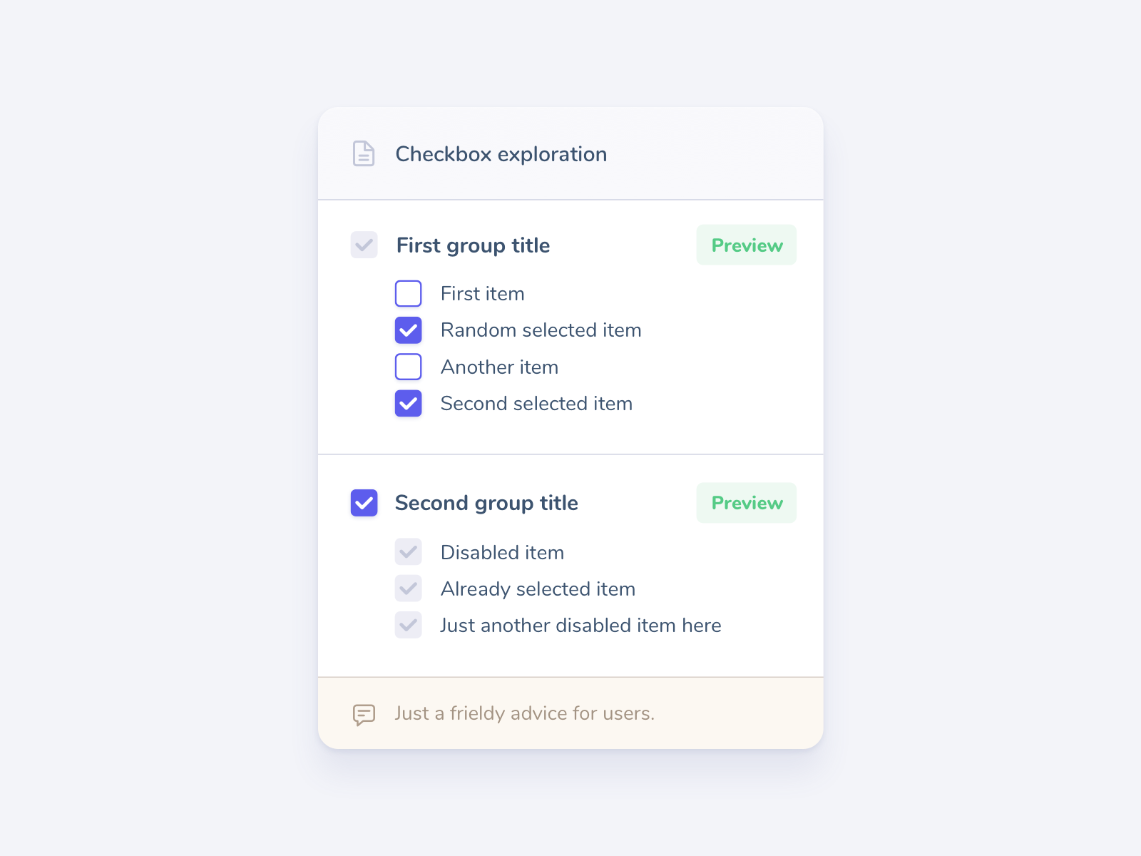 boostnote nested checkboxes