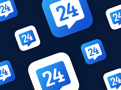 Rennes 24 App Icon Design actuality app appstore design graphism icon launch logo