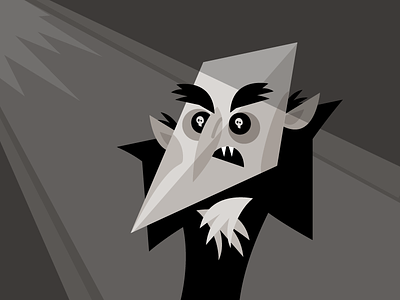 Nosferatu character design illustration halloween nosferatu vector