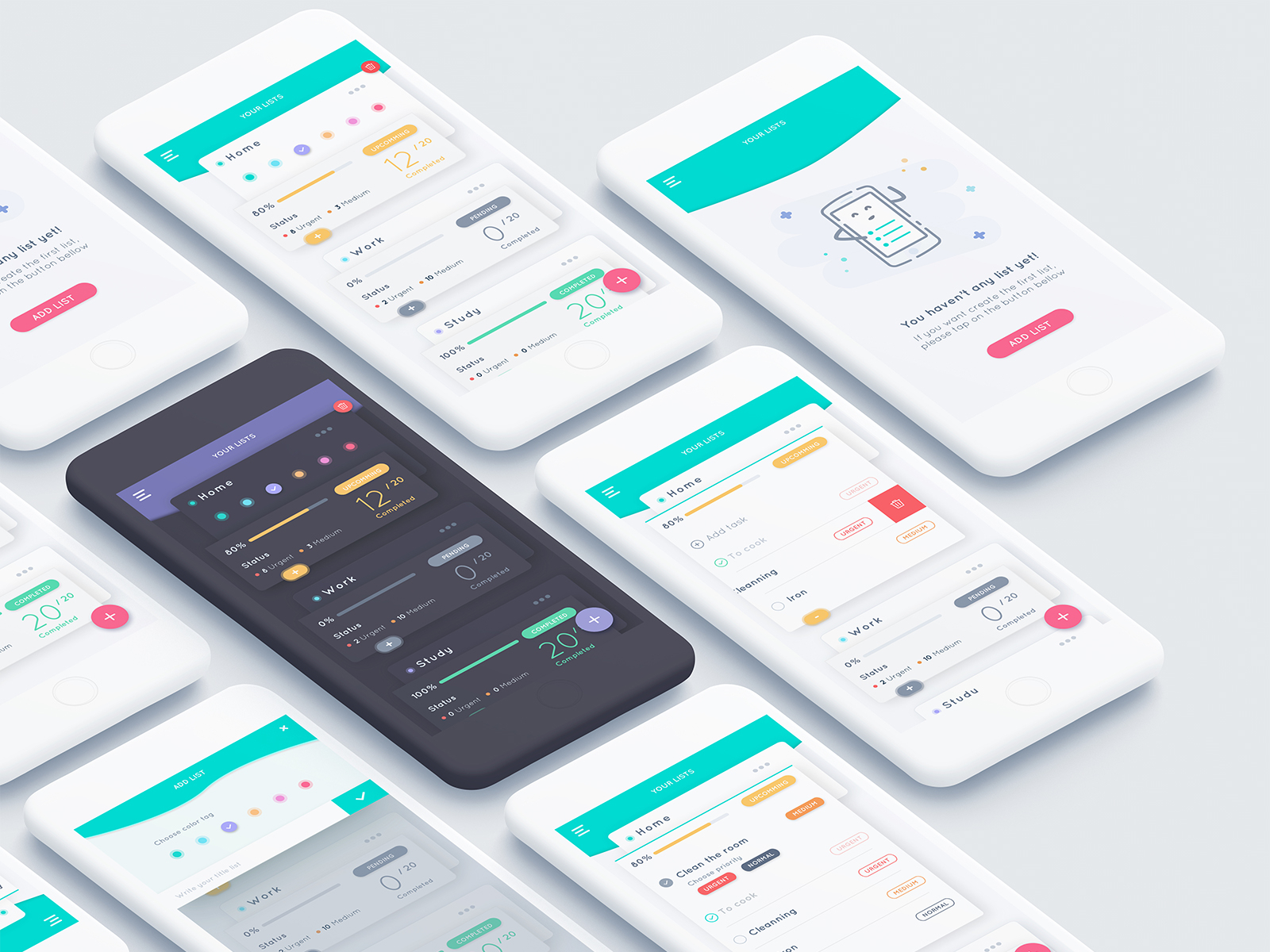 Todo App Concept by Pilar Gómez on Dribbble