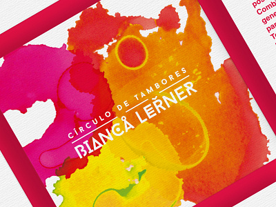 Bianca Lerner Branding colour drums improvisation painting