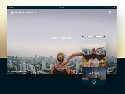 Crescent Heights - Responsive site brand web responsive