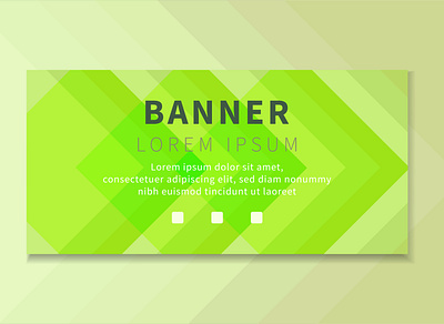 Banner Background Green background banner design graphic design green vector