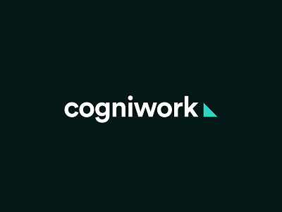 CogniWork Logo branding illustration logo