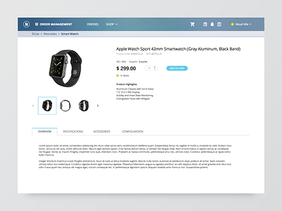 Product page