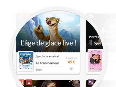 Thumbnail Ice Age live! tiny improvements activity close-up detail iceage paper place name thumbnail ui webdesign