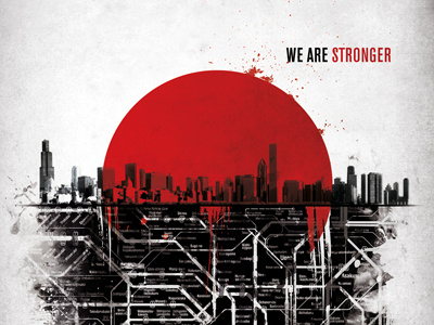 We are stronger japan poster