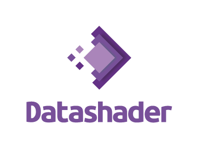 Datashader Logo atx data data science design graphic design illustration logos texas