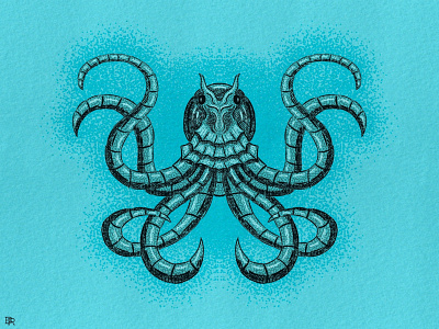 Mimic Octopus Robot_BRD_1-8-22 illustration mimic octopus octopus procreate procreate brushes robot shapeshifter