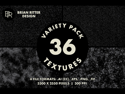 Textures Variety Pack BRD 8-6-19 illustrator photoshop texture overlays textures