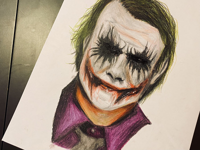 Joker Drawing app art dc design drawing illustration joker