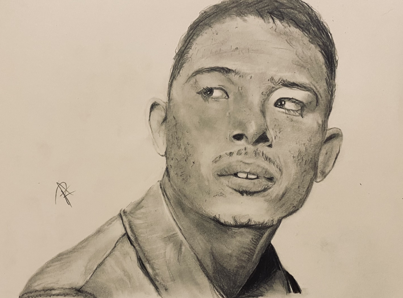 Anthony Ramos Drawing by A Little Sketchy on Dribbble