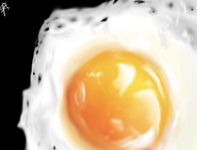 Digital Egg Drawing app art cooking drawing egg