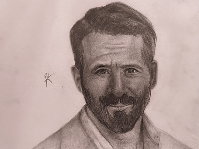 Ryan Reynolds Drawing actor app art drawing ryanreynolds