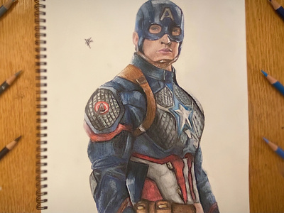 Captain America Drawing