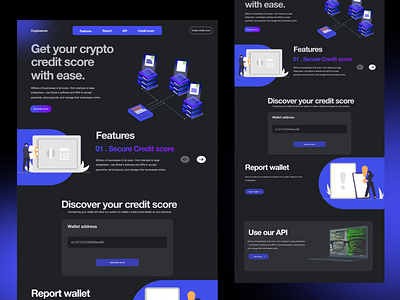 Crypto Website 3d animation app branding coin crypto design figma fintech graphic design illustration logo ui ux website