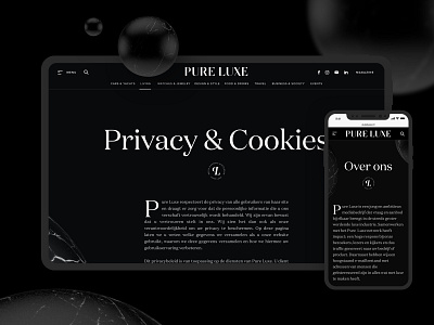 Pure Luxe | Online Magazine - On Behance now!
