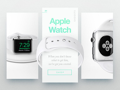 Daily Dose of Design: 004 apple ddod typography ui watch