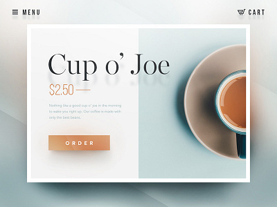 Cup o' Joe Card