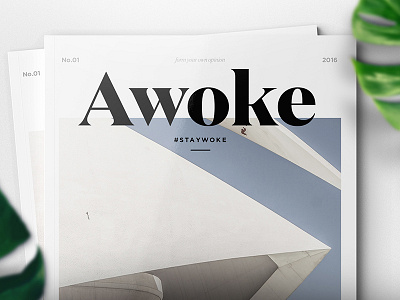 Awoke Magazine on Behance awoke behance editorial magazine