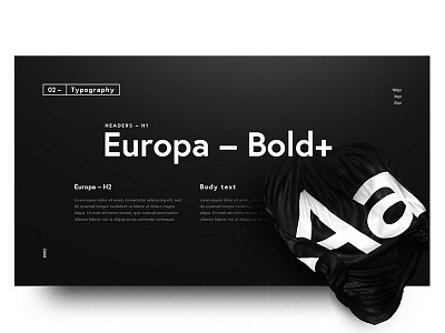 New Personal Visual Identity on Behance (Typography)