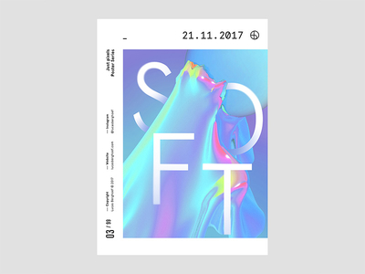 Soft - Just Pixels Poster Series just pixels poster series soft typography vitamine c