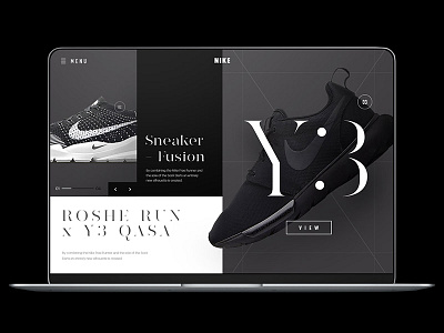 Sneaker Fusion: Nike Roshe Run x Y3 Qasa fusion huarache minimal nike roshe run runner sneaker sock darts ui vitamine c web