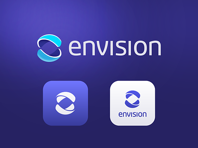 Envision branding digital envision icon illustration logo logotype mark symbol tech technology