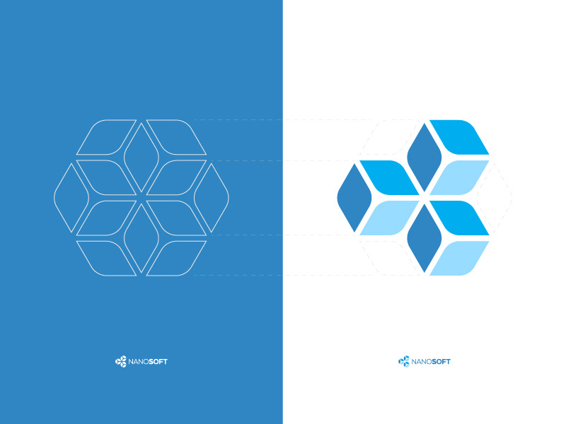 Nanosoft symbol by Grigory on Dribbble