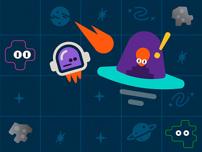 Fun character animations using Webflow. by Liviu Avasiloiei on Dribbble