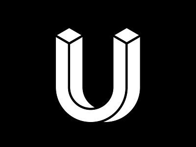 U 36 days of type 36 days of type lettering adobe black white challenge fontface letter lettering minimal typeface u