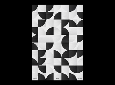 FIG 02 black white design experiment graphic design illustration minimal pattern pattern design poster wip