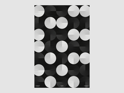 FIG 04 black white design experimental geometrical graphic design minimal pattern pattern art pattern design poster shape