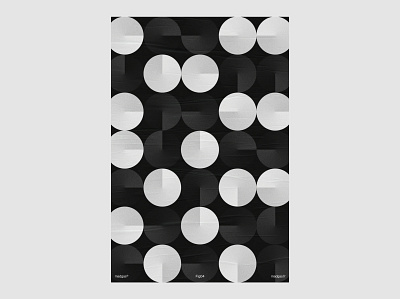 FIG 04 black white design experimental geometrical graphic design minimal pattern pattern art pattern design poster shape