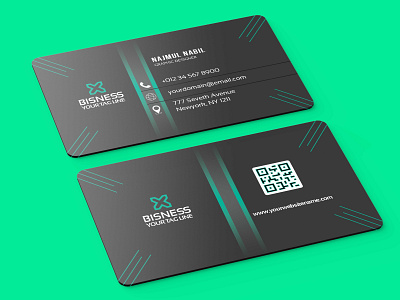 Corporate business card best business card brochure business card design flyer graphic design illustration logo modern modern business card ui unique